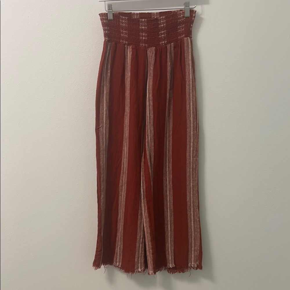 Boho Wide-Leg Pants